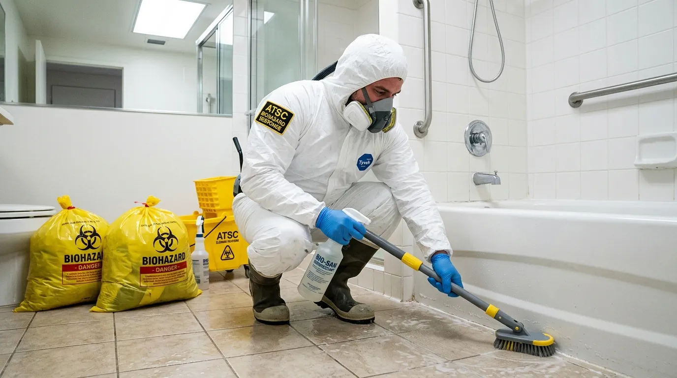 Decontamination equipment deployed for Blood Cleanup in New City